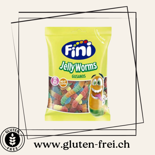 Fini Jelly Worms Gusanos Sauer glutenfrei ★★